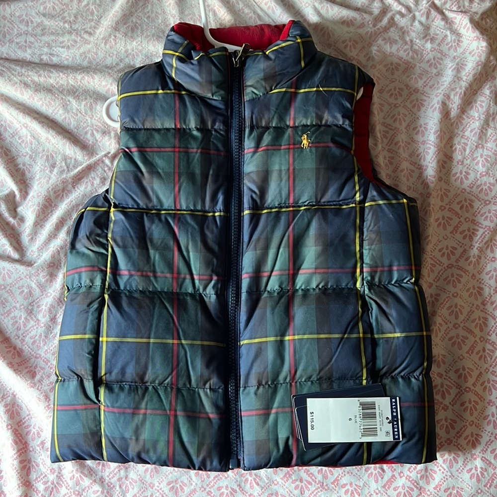 Ralph Lauren Kids Reversible Vest